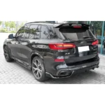 Body Side Skirts Lip Splitter ABS Glossy Black Fits BMW G05 X5 M Sport 2019-2024 - Image 3