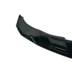 Fits 2019-2023 BMW G05 X5 M Sport Gloss Black Front Bumper Lip Spoiler - Image 2