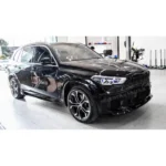 Fits 2019-2023 BMW G05 X5 M Sport Gloss Black Front Bumper Lip Spoiler - Image 3