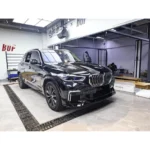 Fits 2019-2023 BMW G05 X5 M Sport Gloss Black Front Bumper Lip Spoiler - Image 11