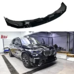 Fits 2019-2023 BMW G05 X5 M Sport Gloss Black Front Bumper Lip Spoiler