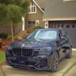 Fits BMW X7 SUV 2019-2022 Gloss Black M Sport Style Front Kidney Ornamental Grill Grille - Image 2