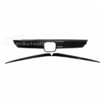 Fit 2018-2023 Honda Accord ABS Glossy Black Lip Front Grille Cover Molding Trim - Image 5