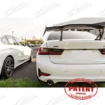 For 2006-23 BMW 3 Series CS GTS M Style Glossy Black Rear Trunk Spoiler Wing - Image 5