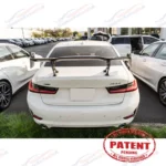 For 2006-23 BMW 3 Series CS GTS M Style Glossy Black Rear Trunk Spoiler Wing - Image 6