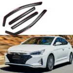 For Hyundai Elantra 2017-2020 In-Channel Vent Window Visors Rain Sun Wind Guards Shade Deflectors