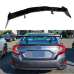 For 2000-23 Honda Civic JDM GT VIP Style Glossy Black Rear Trunk Spoiler Wing