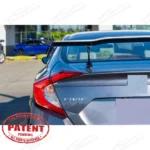 For 2000-23 Honda Civic JDM GT VIP Style Glossy Black Rear Trunk Spoiler Wing - Image 6