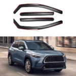 Fits 22-Up Corolla Cross In-Channel Vent Window Visor Rain Wind Guard Deflectors