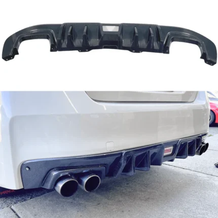 Real Carbon Fiber Fit 2015-2021 Subaru WRX STI Rear Diffusers