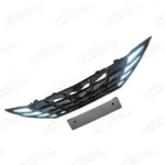 For 2021-2023 Elantra DRL LED Turn Signal Lights Gloss Black Front Grille - Image 8