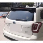Fits 2014-2018 Subaru Forester Wind Sun Glossy Black ABS Rear Roof Spoiler Wing - Image 4