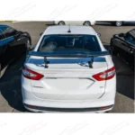 For 2006-2020 Ford Fusion Race GT Style Glossy Black Rear Trunk Spoiler Wing - Image 3