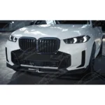 For 2024-2025 BMW G05 X5 LCI Front Lip Rear Diffuser Side Skirts Gloss Black Body Kit - Image 6