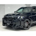 For 2024-2025 BMW G05 X5 LCI Front Lip Rear Diffuser Side Skirts Gloss Black Body Kit - Image 4