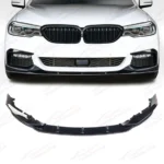 For BMW 5 Series G30 2017-2020 MP Style Front Bumper Spoiler Lip Carbon Fiber - Image 3