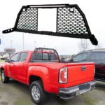 For GMC Canyon LED Reinforced Steel Adjustable Roll Bar Headache Chase Rack - Image 3