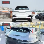 For 2022-2025 BMW iX Performance Sport Style Gloss Black Rear Roof Spoiler Wing - Image 2