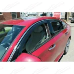 For Hyundai Sonata 2015-19 In-Channel Window Visor Rain Wind Guard Shade Deflector - Image 5