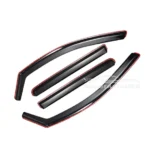 For Hyundai SantaFe 2024-2025 In-Channel Rain Guards Window Visors Sun Wind Snow Vent Side Deflectors - Image 6