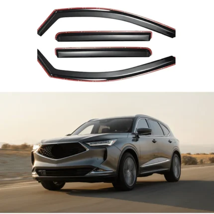 For Acura MDX 2022-2025 In-Channel Vent Window Visor Rain Wind Guard Deflectors