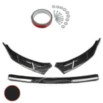 For K5 2021 2022 2023 Performance Style Front Bumper Lip Spoiler (Carbon Fiber Print) - Image 2