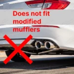 Fit 2018-2023 Honda Accord Sport Rear Diffuser Spoiler w/ LED Brake Light (Carbon Fiber Print) - Image 5
