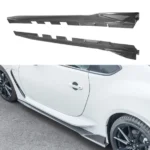 Fits Toyota GR86 2022-24 Carbon Fiber JDM Racing Style Body Kit Side Skirts