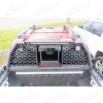 For Nissan Titan LED Light Bar Steel Matte Black Roll Bar Headache Chase Rack - Image 2
