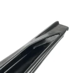 JDM PU Black Side Skirts extension Lips Fits 2001-2007 Mitsubishi Lancer Evolution 7 8 9 - Image 10
