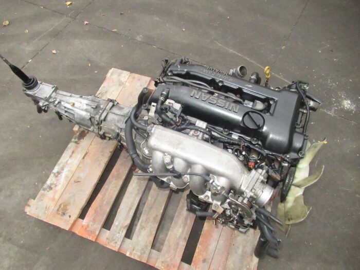 NISSAN 240SX SR20DET S14 ENGINE TRANSMISSION TURBO GT28 CLEAN MOTOR S14 KOUKI - Image 1
