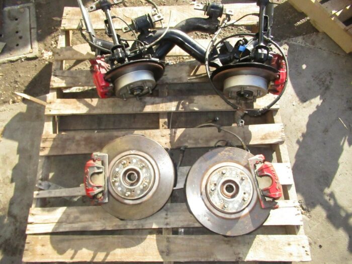 JDM 2002 2005 Honda Civic EP3 Type R Brembo Brakes Slotted Rotors Spindles EP3 - Image 1