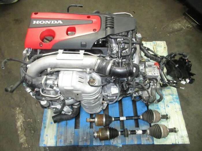 2018 HONDA CIVIC TYPE R FK8 K20C1 ENGINE 6SPEED TRANSMISSION ECU K20C1 MOTOR LSD - Image 1