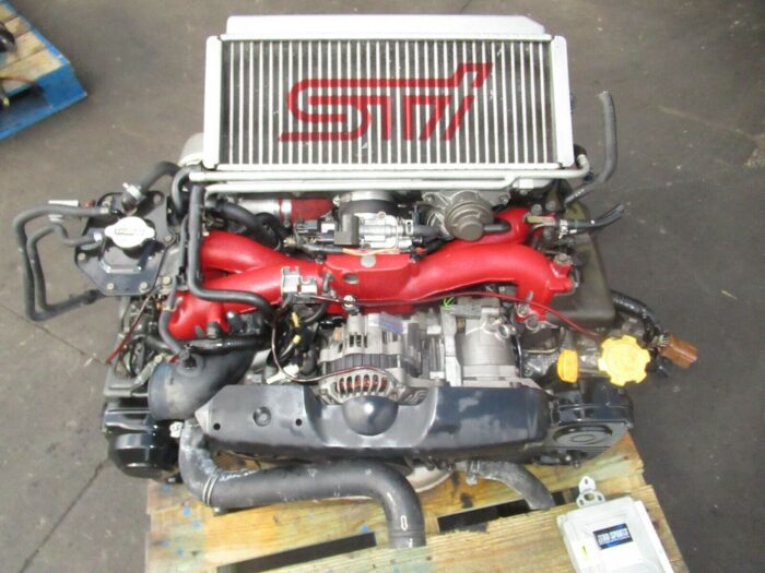 JDM Subaru Impreza WRX STi V7 EJ207 2.0L Turbo Engine Intercooler Zero Sport Ecu - Image 1