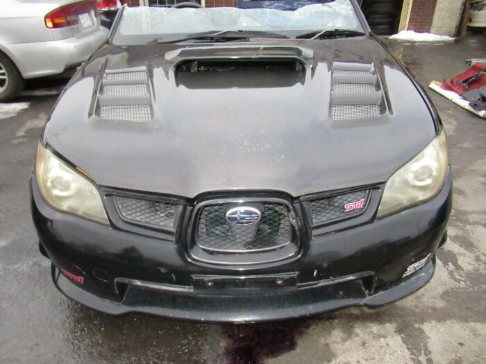 2006 2007 Subaru WRX STi Hawk Eye Front End Conversion V-9 Front Clip Varis Hood - Image 1