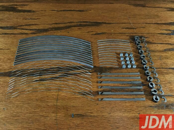 MAZDA RX-8 APEX SEAL + SIDE SEAL + CORNER SEAL W/SPRINGS for 2x ROTORS - RX8 13B - Image 1