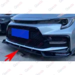 Front Splitter Lip Bumper Spoiler Fits 2020-2025 Toyota Corolla SE XSE - Image 8