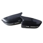 For 17-22 BMW G30 G20 G22 G11 G12 M Style Carbon Print Side Mirror Cover Caps - Image 4