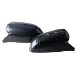 For 17-22 BMW G30 G20 G22 G11 G12 M Style Carbon Print Side Mirror Cover Caps - Image 2