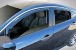 Fits 2011-2023 Forte Hatchback In-Channel Vent Window Visors Rain Guards Shade Deflectors - Image 3