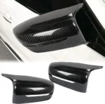 For 17-22 BMW G30 G20 G22 G11 G12 M Style Carbon Print Side Mirror Cover Caps