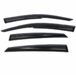 For Honda Civic 2016-2020 Carbon Fiber Print Trim Window Visors Rain Deflectors - Image 3