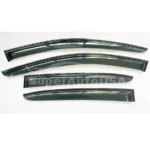 Fits Acura MDX 2022-24 Carbon Fiber Print Trims Sun Rain Guards Window Visors - Image 5