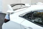 Fit 2016-2021 Honda Civic Hatchback Type-R Style Primer Black Rear Lid Wing Spoiler (Primer Black) - Image 7