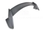 Fit 2016-2021 Honda Civic Hatchback Type-R Style Primer Black Rear Lid Wing Spoiler (Primer Black) - Image 12