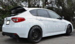 For 2008-2014 Subaru WRX & STI Add-On Rear Roof Wing Spoiler Gurney Flap Extension - Image 5