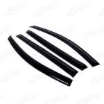 Fits 2014-20 Lexus IS200t 250 300 350 OE Style Vent Window Visors Rain Sun Wind Guards Shade Deflectors - Image 13