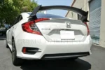 Rear Spoiler & Wings - Type R Style | Honda Civic 16-21 - Image 6