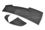 For 2005-2009 Ford Mustang R Style 3 Pcs PRIMER BLACK Rear Trunk Lid Wing Spoiler (Primer Black) - Image 4