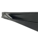 JDM PU Black Side Skirts extension Lips Fits 2001-2007 Mitsubishi Lancer Evolution 7 8 9 - Image 4